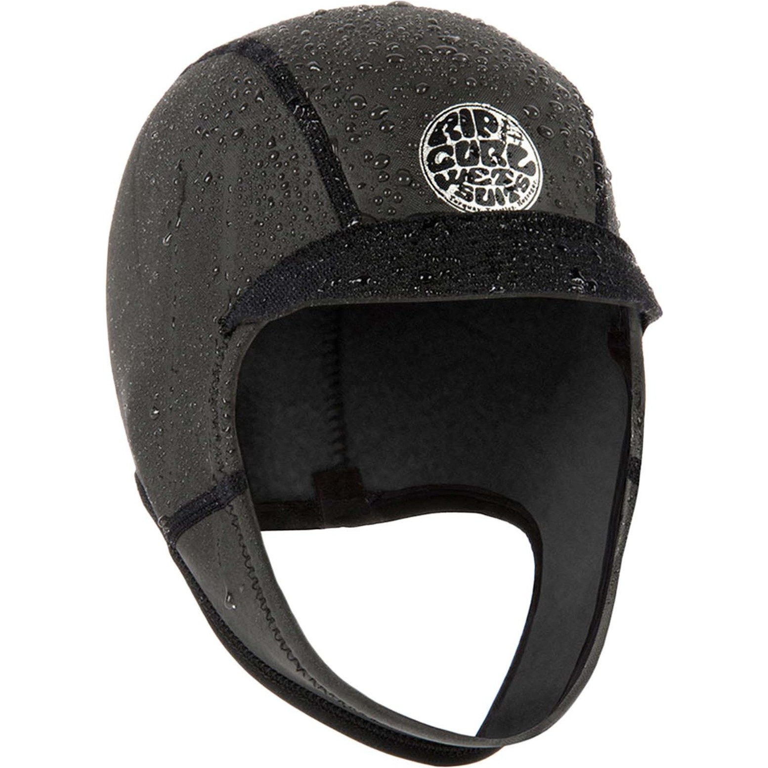 2026 Rip Curl Dawn Patrol 2mm Surf Cap WHO1AM - Black
